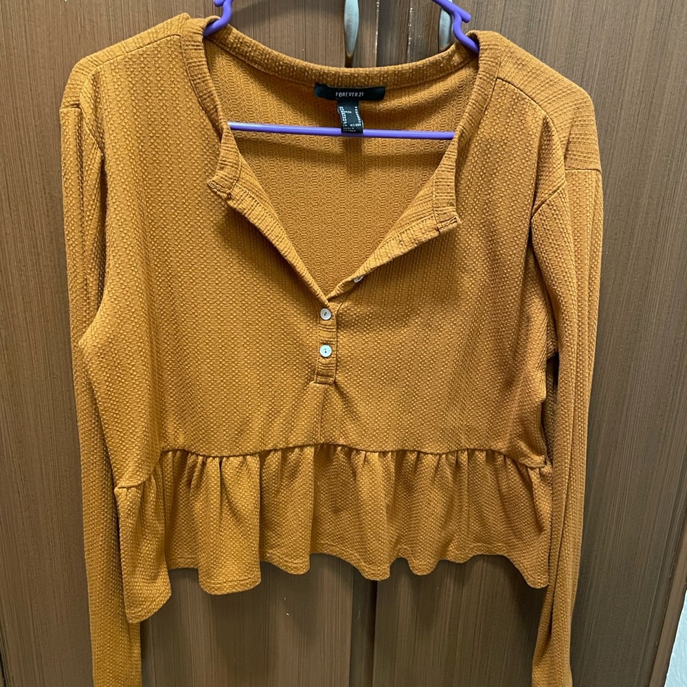 Yellow shirt
